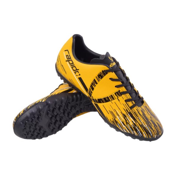 Бутсы многошиповые Jögel Rapido TF Yellow/black, 41