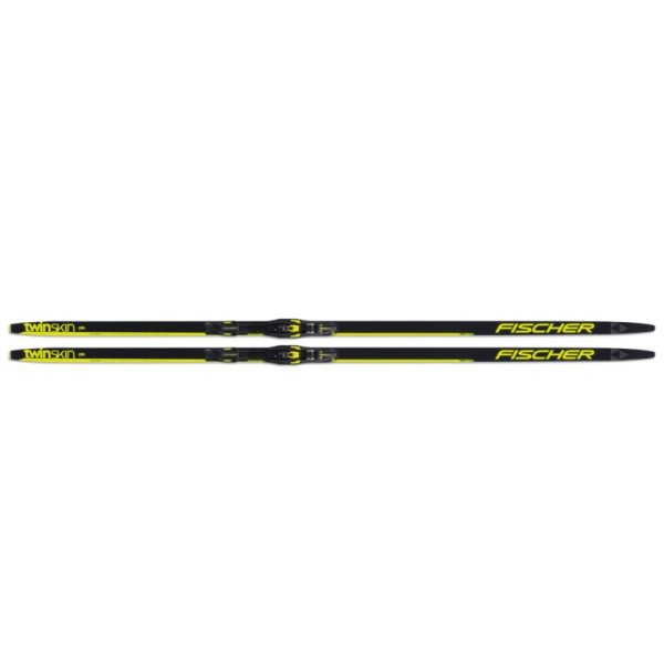 Лыжи FISCHER TWIN SKIN PRO STIFF с платформой IFP (192) с камусом, арт.N23622 (FA 43) 64-81кг
